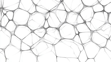 Abstract grayscale network pattern background.