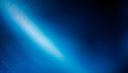Wall Mural - modern blue abstract background, the look of stainless steel, circular lines on a blue background