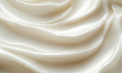 White cream texture skincare cosmetic product closeup abstract background minimalistic beauty calmness