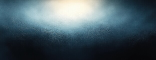 Aufkleber - Abstract Gradient Background with Dark Blue Glowing Texture and Blurred Design for Modern Digital Art