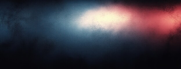 Aufkleber - Abstract dark blue gradient background with glowing grainy texture for modern poster design