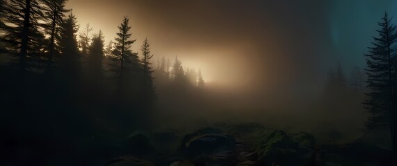 Wall Mural - the sounds of nature portrayed through engaging imagery creating harmonious atmospheres