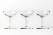 © Vitalii - Set of glasses on white background