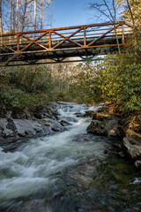 Wall Mural - waterfall near highlands, nc