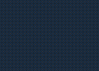 abstract seamless pattern with cut square and diagonal in gray n blue on dark blue background. vecto