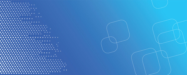 Modern blue squares design background. Minimal geometric background. Dynamic blue shapes composition with white lines. Abstract background modern hipster futuristic graphic.  
