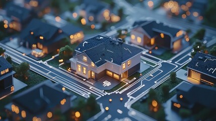 Aufkleber - Enhancing smart home living advanced iot technology standards in modern residences for seamless automation and control