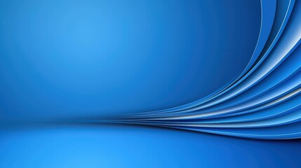 A bold and simple blue background with a smooth, even color tone, offering a clear and consistent base for design elements