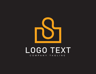 Wall Mural - Premium Wordmark Design logo