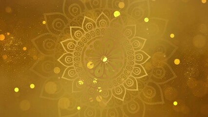 Islamic background animation, Ramadan footage background, Eid animation background with mandala art