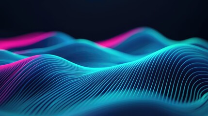Wall Mural - waves abstract background concept. abstract waves of colorful light in a dynamic design for creative