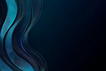abstract close-up of a glowing blue digital circuit board, showcasing intricate connections and tech