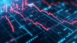 © Nasreen - Blue stock market background with upward arrows and financial graph on dark blue, symbolizing business growth and financial progress