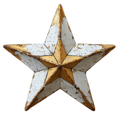 Wall Mural - minimalist star design on a clean white background, emphasizing simplicity and elegance in a harmoni