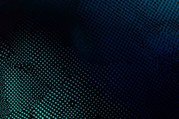 abstract close-up of a glowing blue digital circuit board, showcasing intricate connections and tech