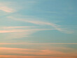 © squeebcreative - Gentle Cloud Lines in a Sunset Sky Evening