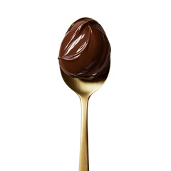 Wall Mural - chocolate in a spoon