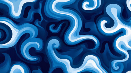 A simple abstract blue pattern with soft shapes and texture, creating a calming, visually appealing background, ideal for design projects and digital displays.

