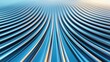 © Jiraporn - Metallic abstract background idea. Abstract background with dynamic lines creating a sense of movement and depth.