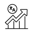© Malik Grafix - Language Progress Vector Icon