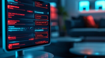 Futuristic Chatbot Interface for Smart Office Communication