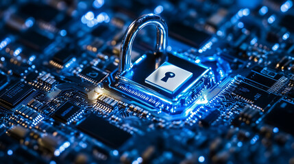 Blockchain and security concept