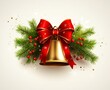 © Avr Di - Imagine a Christmas bell ornament glowing with lights.
