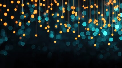 Binary code streaming across a dark background, representing the flow of digital information and the complexities of the digital world.