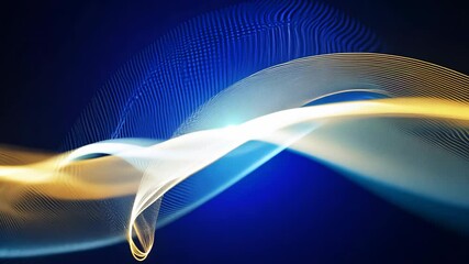 Wall Mural - abstract light movement dynamic visual experience of flowing colors and vibrant atmosphere