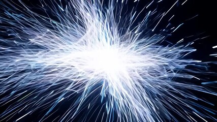 Wall Mural - dynamic bright abstract light explosion energy in motion and colorful display