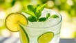 © widiati - Refreshing Lime and Mint Cocktail