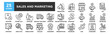 © Good Wife - Sales And Marketing icon collection set. Containing design Promotion, Price Tag, Retail, Deal, Tax