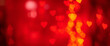 © AlenKadr - Red and orange blurred hearts creating romantic valentine's day background