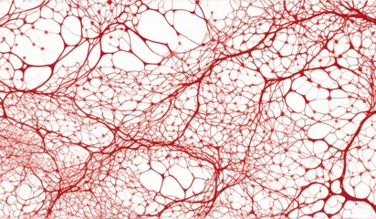 An abstract, intricate network of lines and shapes, creating a mesmerizing and dynamic visual pattern.