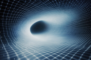 quantum mechanics abstract concept background