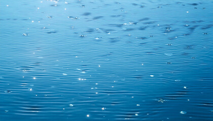 Wall Mural - mild blue background texture with a number of water