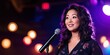 © Brian - asian female stand-up comedian telling joke on stage