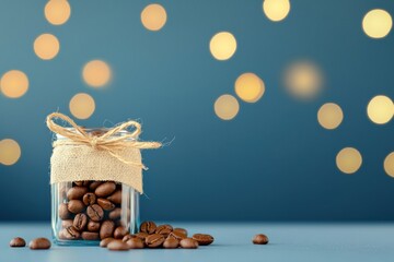 Canvas Print - chocolate-covered coffee beans