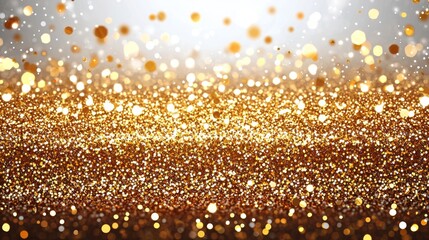 Wall Mural - in the background, a soft, colorful blur of light and bokeh particles created an abstract, vibrant s