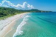 © typepng - From above, Dudley Beach in Newcastle, Australia, can be seen. This beach, located south of the central business district, is one of the many beautiful beaches in the Newcastle region