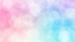 © Alfath - Abstract pastel bokeh background with pink and blue blurred circles.