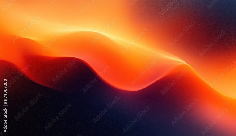 Orange Fire Shadow Abstract Gradient Background with Orange and Black Smooth Texture Fire ...