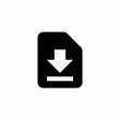 © Nijat - file download icon sign vector