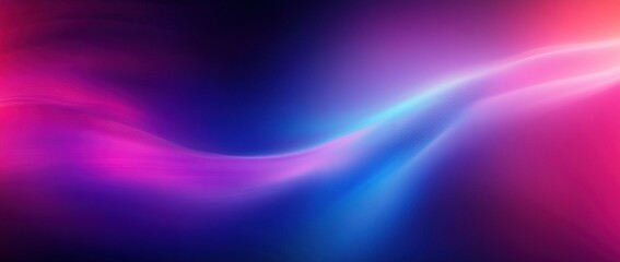 Wall Mural - Vibrant Purple Blue Gradient Background Fluid Neon Color Flow Abstract Design