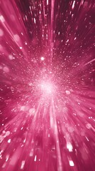 Wall Mural - a soft, glowing pink background with subtle sparkles, clear area for text in the center