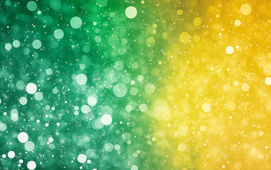 Wall Mural - Blurred background of green, yellow, and white colors for a spring or summer nature concept. Abstract blurred bokeh in pastel colors with copy space. 
