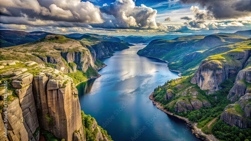 preikestolen-s-dramatic-cliff-face-and-surrounding-fjord-a-stunning