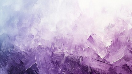 Poster - Cool abstract ice blue canvas art with brush stroke textures in plum and taupe hues ideal for contemporary design projects.