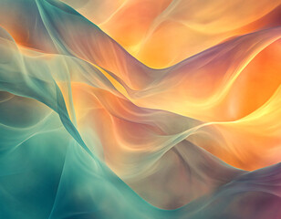 Canvas Print - Flowing Abstract Hues