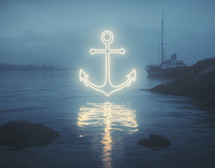 Wall Mural - Anchor Hope